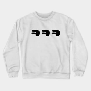 KEKEKE ㅋㅋㅋ Korean Slang Crewneck Sweatshirt